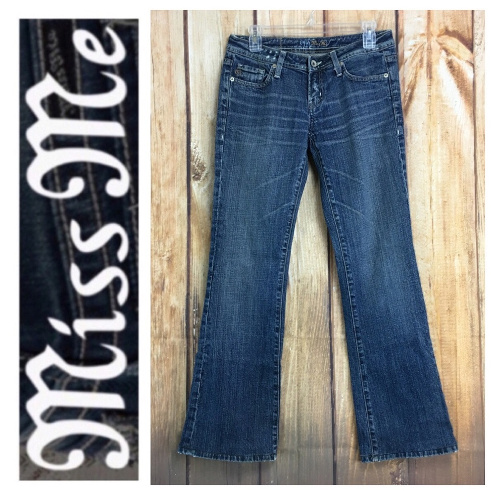 💙Miss Me JP4675-01 Bootcut Denim Jean size 28 - Picture 8 of 8
